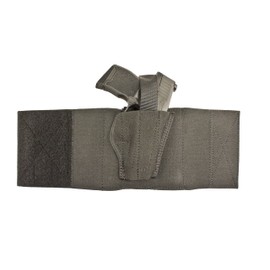 DeSantis Apache Ankle Rig - Concealed Ankle Holster, Elastic Ankle Holster, Conceal Carry Gun Holster for Revolver, Compatible with Most Small Revolvers - Left Hand Draw, Black