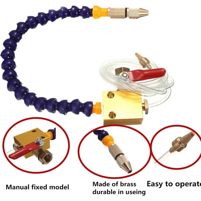 ChgImposs Mist Coolant Mist Lubrication System Unit, Metal Cutting Engraving