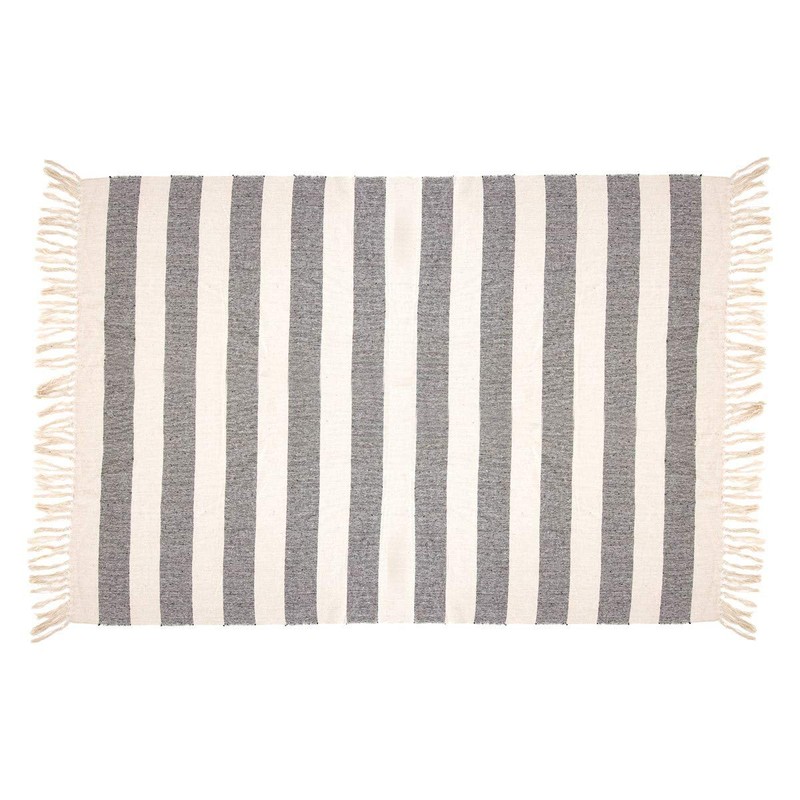Sass & Belle Scandi Boho Stripe Blanket Throw