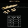 SUPERTOOL Surface Latch, 1PC Brass Door Bolt Unrust Simple Barrel