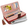 Wallets for Women with Multiple Card Slots and Fit Cellphone
