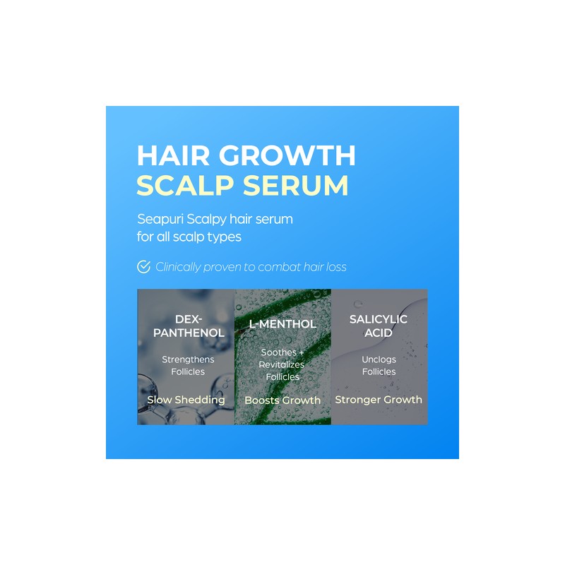 Seapuri [Seapuri]Scalpy Hair Serum 20ml