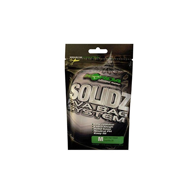 Korda Solidz PVA Bag System Large – Compact PVA Bags