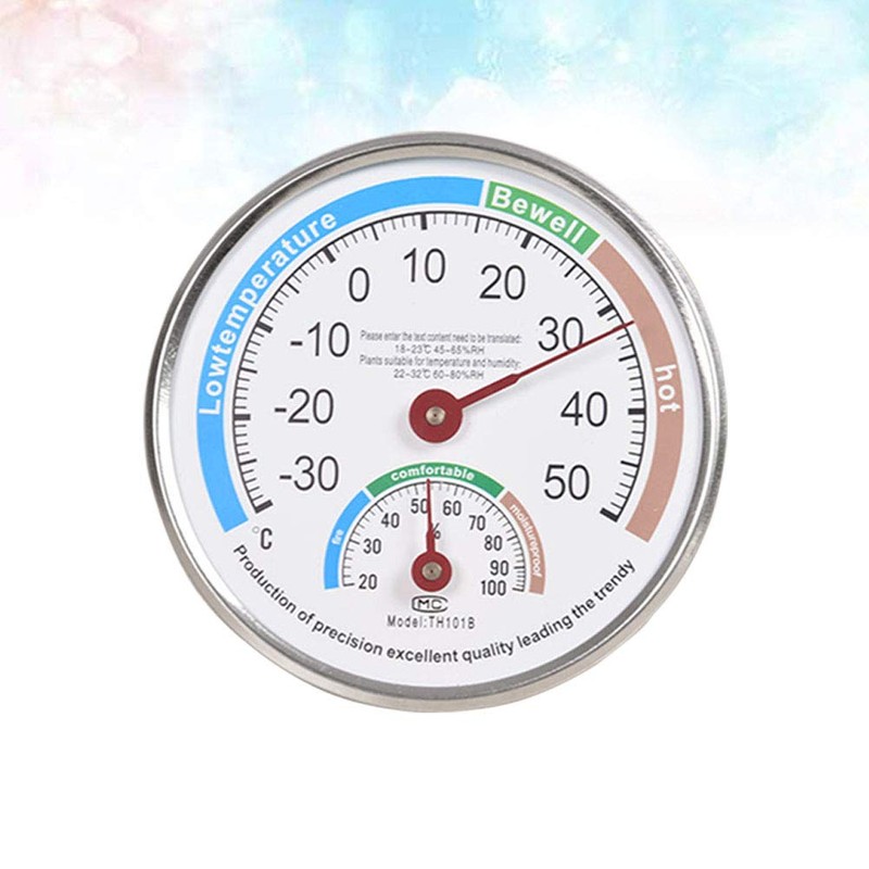 Vosarea Analog Thermometer Hygrometer Multiple use high Precision Pointer hygrothermograph