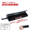 WORKLION Six Hole Punch: Paper Size Guide with Duster Cover