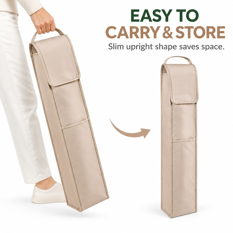 Gift Wrapping Paper Storage Bag with Multiple Pockets – Durable