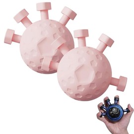 Finger Grip Strengthener, 2025 New Hand Grip Strengthener Finger Exerciser, Finger Exerciser Gripper Tool, Finger Exerciser Gripper, Adjustable Hand Grip Strengthener (Pink)