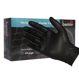 Handsafe Speciality Nitrile Gloves Medium Black (Pack of 100) GL897