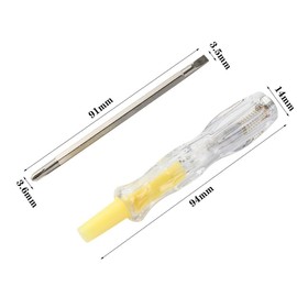 Voltage Tester Pen, AC 100-500V, Intelligent Contact Voltage Detector Screwdriver, Electrical Induction Power Testing Tool