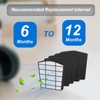 Prestivair Replacement Filter LP-HF550P Compatible with Live-Pure Bali Series LP550TH