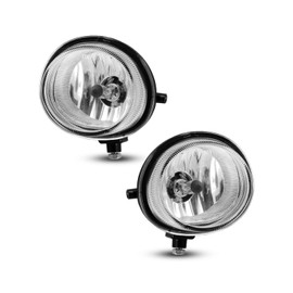 AUTOWIKI Fog Lights Fits For 04-16 Mazda 3 6 5 MPV MX-5 MIATA CX-5 CX-7 CX-9 OEM Style Clear Lens Bumper Driving Fog Light w/H11 55W Halogen Bulbs