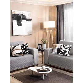 Vianney Protector De Sillon Individual Gris Neutral Vianney 2 Vistas