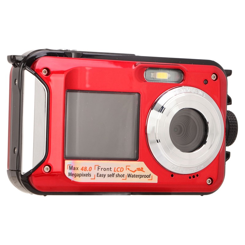 Full HD 2.7K 48MP 10ft Waterproof Underwater Digital Camera 16X