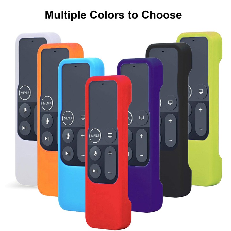 TOKERSE Silicone Case Compatible with Apple TV 4K/HD Siri Remote