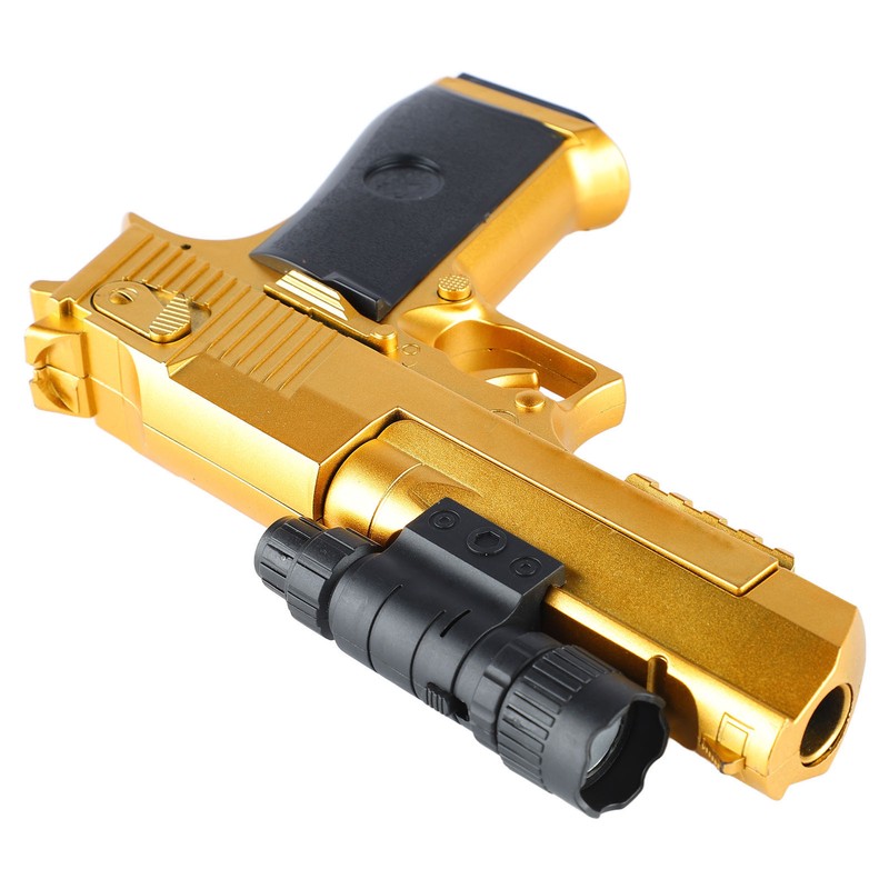 Shell Ejecting Toy Soft Ball Infrared Flashlight Long Range Educational