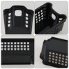 Drephia 12 Pack Plastic Slim Storage Basket, 10.43" x 3.74"
