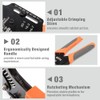 iCrimp IWD-1620 Crimping Tool for Solid Barrel 0.5-1.3 mm², Crimping