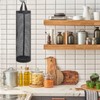 ZPLASK 2 Pcs Plastic Bag Holder, Carrier Bag Storage with