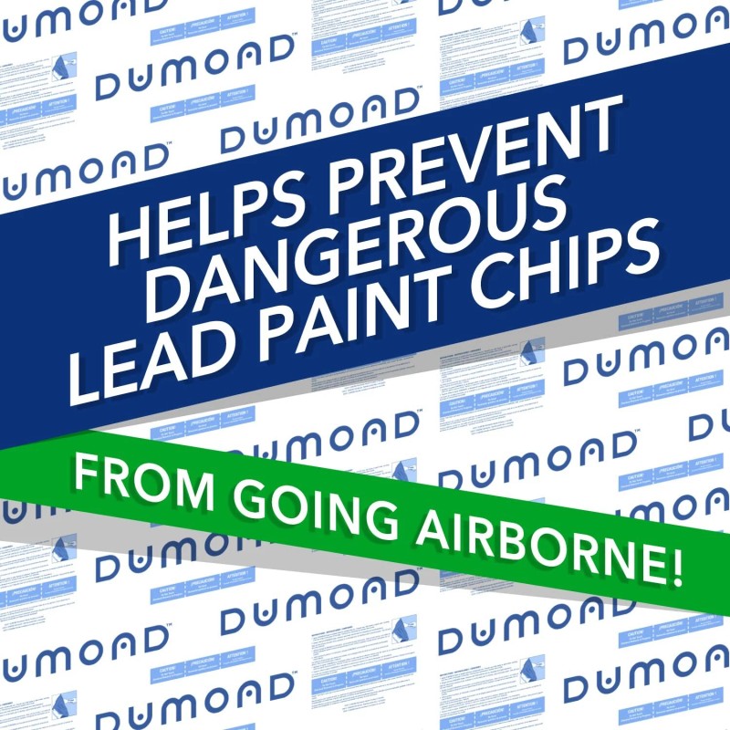 Dumond Building Material Paint Removal Sheets 3 Pack Controls Debris