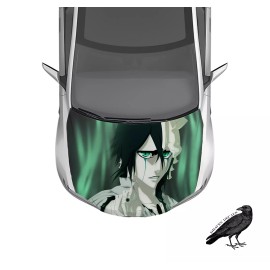 Anime Hood Wrap Ulquiorra  Bleach V3 Weatherproof Vinyl Car Decal 50" X 65"