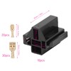 10pcs Relay Connector Kit Bracket 5 Pin Housing Socket 12V