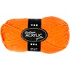 421709 50g 80m Neon Orange - Acrylic Double Knit Wool