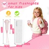 Tepreswes Axolotl Kid‘s Flashlight Rechargeable, LED Kid Flashlight for Boys