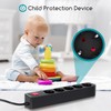 Aigostar 5-Way Power Strip with Switch, Multiple Socket with Child