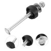 BESPORTBLE 15 Pack Trampoline Steel Screws Galvanized Replacement Parts for