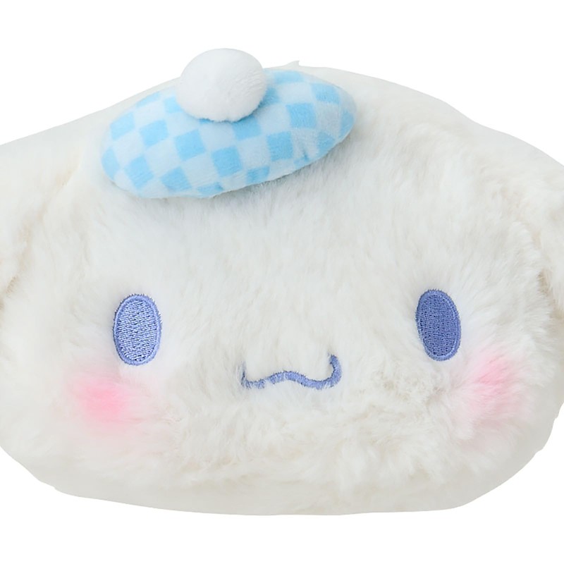 Sanrio 419338 Face Shaped Pouch (Nagami Pastel) Cinnamoroll
