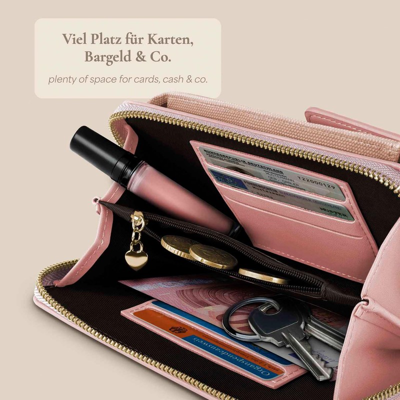 ONEFLOW Bliss Wallet for Motorola Moto G13 / G23, Rose