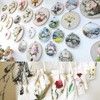 REBECASKYENS 4Pcs 4 Sizes Embroidery Hoops, Round Embroidery Hoop, Plastic