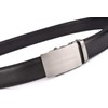 X Xhtang Men's Ratchet Belt Genuine Leather Slide Belts Adjustable