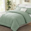 CozyLux King Size Comforter Sets - Sage Green Comforter King