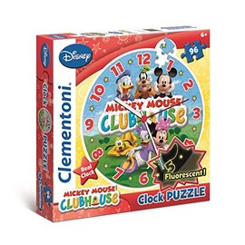 Clementoni "Mickey" Puzzle Clock (96-Piece)