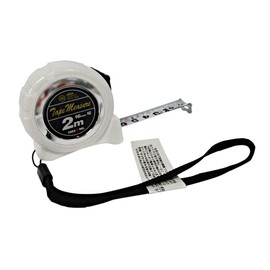 GREATTOOL Measure with Lock, JIS 0.6 inch (16 mm) Width x Length 6.6 ft (2 m)