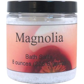 Magnolia Bath Salts by Eclectic Lady, 8 ounces