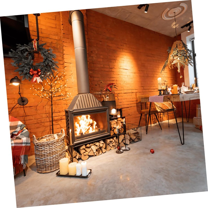 BESPORTBLE Wood Stove Insert Gasket Rope Fiberglass Sealing Rope Flat