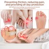 Dirvcp Adjustable Fabric Toe Wraps - Comfortable Toe Corrector Protectors
