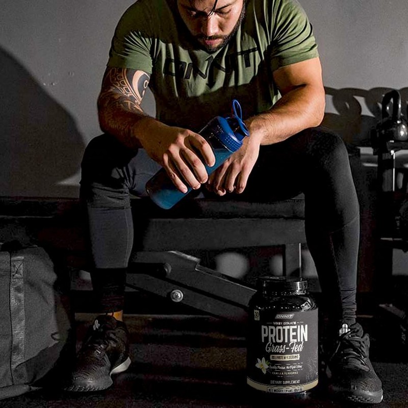 ONNIT Grass Fed Whey Isolate Protein Powder, Mexican Chocolate Flavor,