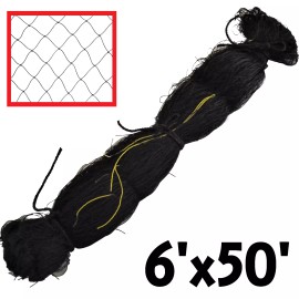 RITE FARM PRODUCTS 6x50 POULTRY BIRD AVIARY NETTING GAME PEN NET GARDEN CHICKEN