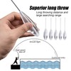 EULAPGOE Pack of 38 Casting Bobber Float, Plastic Casting Bombarda