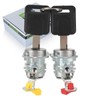 partszen 1Pair Left Right Door Lock Set with Key H0601-EL00B