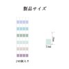 YIXINLYMY Post-it Film Sticky Notes, Header Stickers, Index Stickers, 6