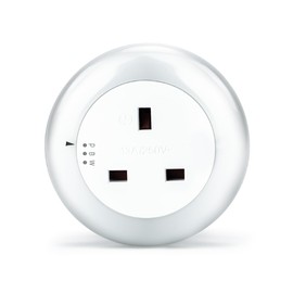 Status Dusk to Dawn Sensor Light | LED Auto Night Light Plug Through | Baby, Kids | Multi Colour UK Plug | Pink, Blue, White | SLEDCCPTNL1PK3