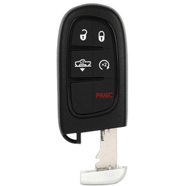 Aintier Key Fob Shell Case 2014-2018 Fit for Jeep Cherokee 2.4L,2014-2018 Fit for Jeep Cherokee 3.2L Car Key Fob(OE: GQ454T,68159657,68159657AG,68159657AB)
