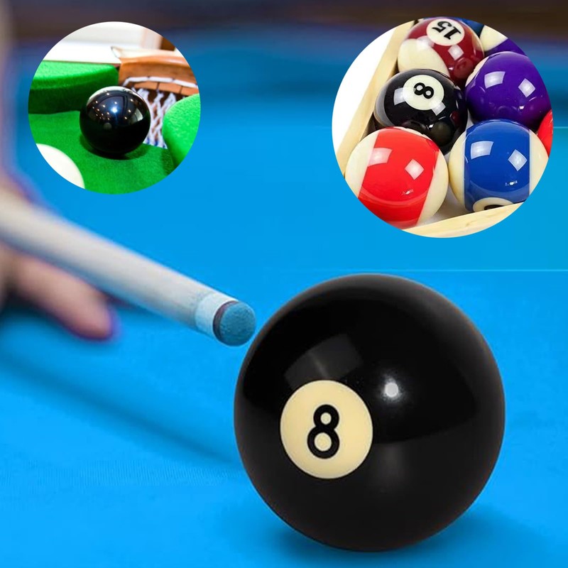 Ball NO.8 Billiard Replacement Ball, Pool Table Ball Pool Ball