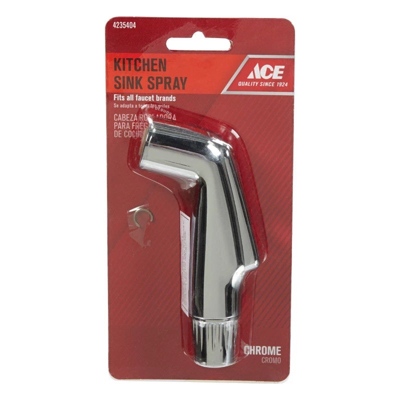 Ace Universal Replacement Kitchen Sink Spray Nozzle ~ Chrome ~