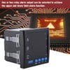 Digital Intelligent Display Three Phase Programmable AC Ammeter(Black)