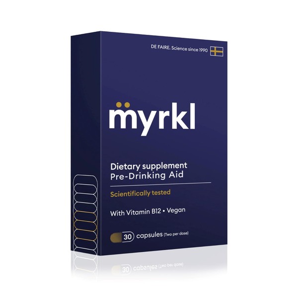 Myrkl Unique Pre-Drinking Supplement for Liver Health Support, Helps Morning